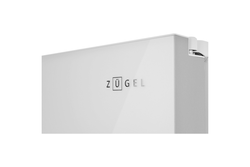 Холодильник Side-by-Side ZUGEL ZRSS630W, белое стекло