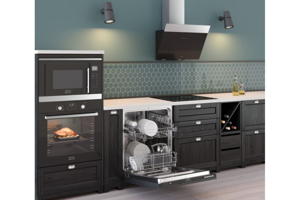 Вытяжка Krona KRISTEN 600 BLACK/INOX SENSOR