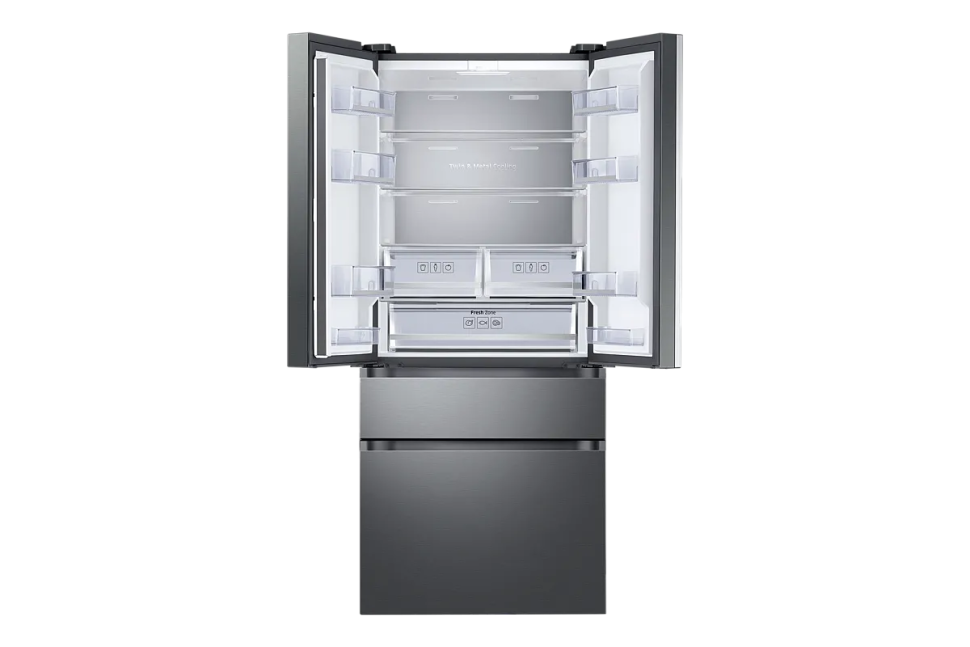 Холодильник Samsung серия RF50N5861 серого цвета