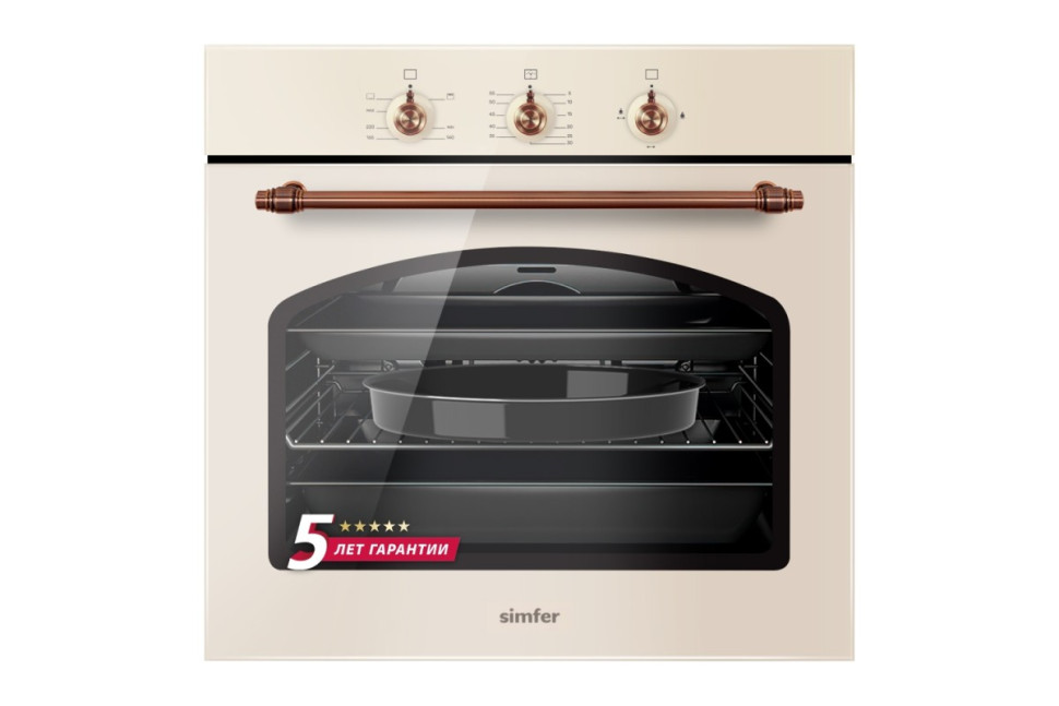 Газовый духовой шкаф Simfer B6GO12017