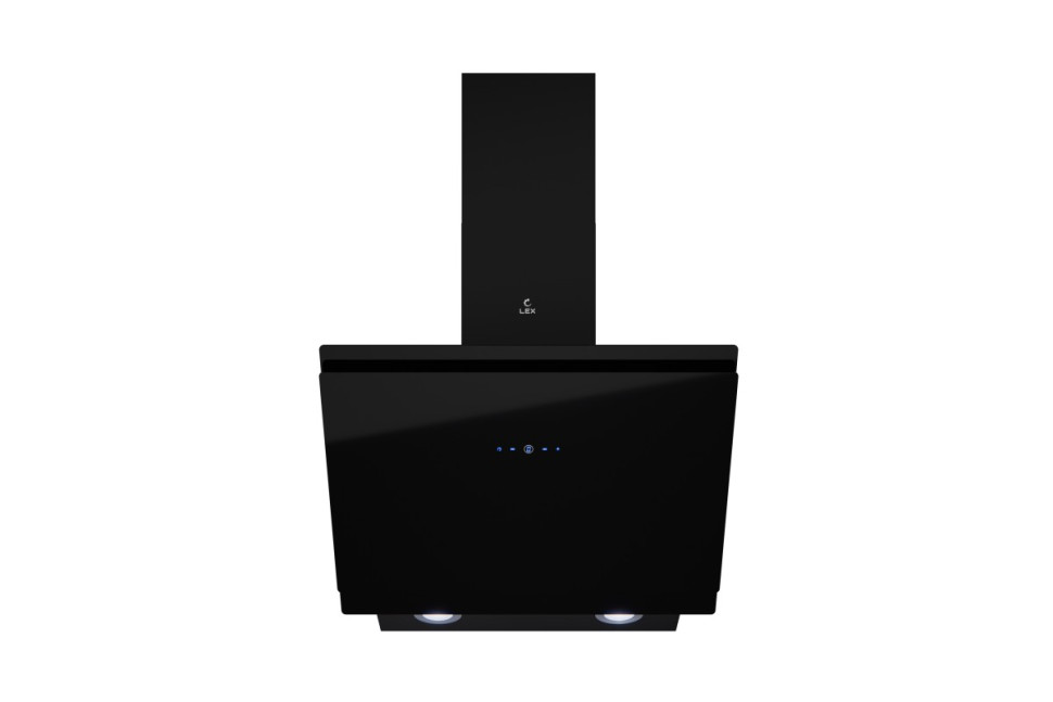 Вытяжка кухонная наклонная LEX FURIA 600 BLACK