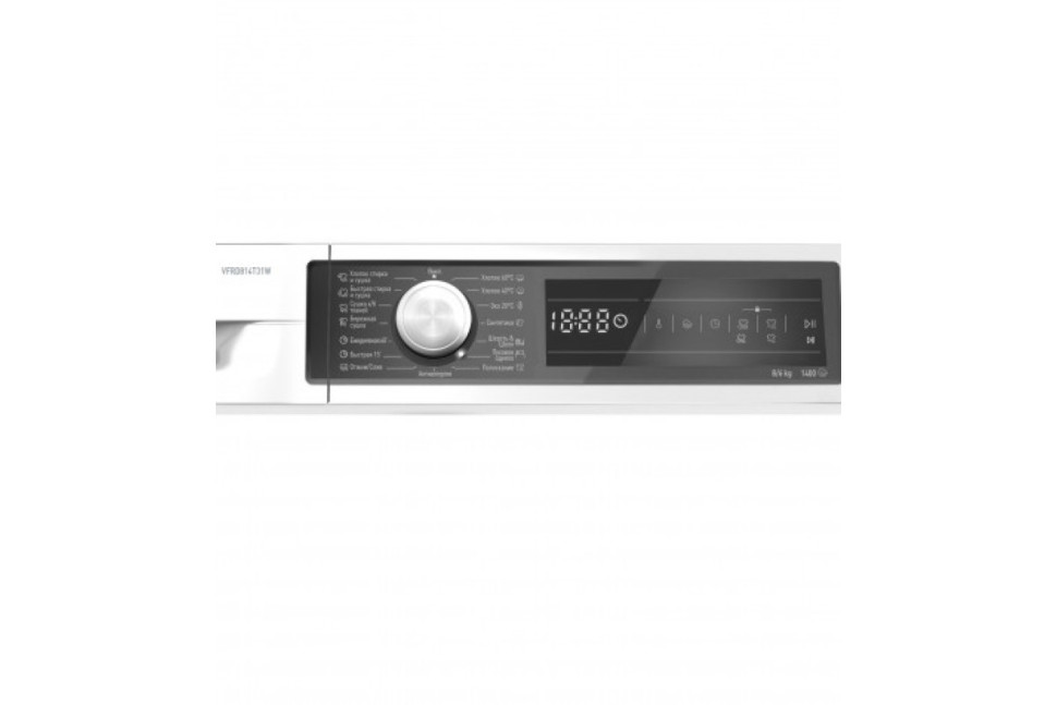 Стиральная машина с сушкой Vestfrost VFRD814T31W