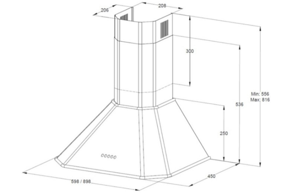 Вытяжка Korting KHC 6839 NX