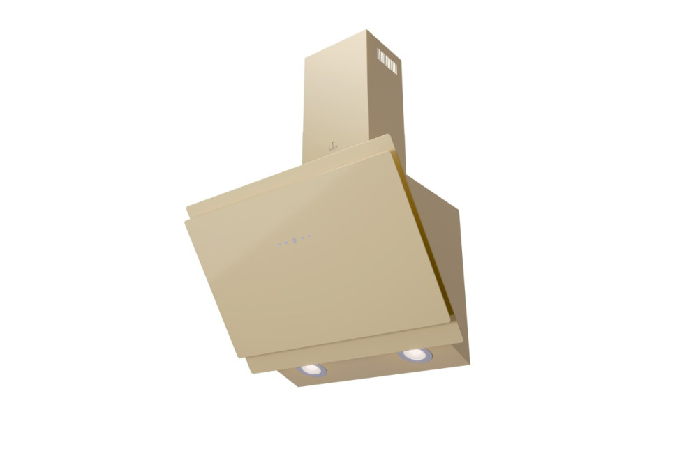 Вытяжка кухонная наклонная LEX FURIA 600 IVORY