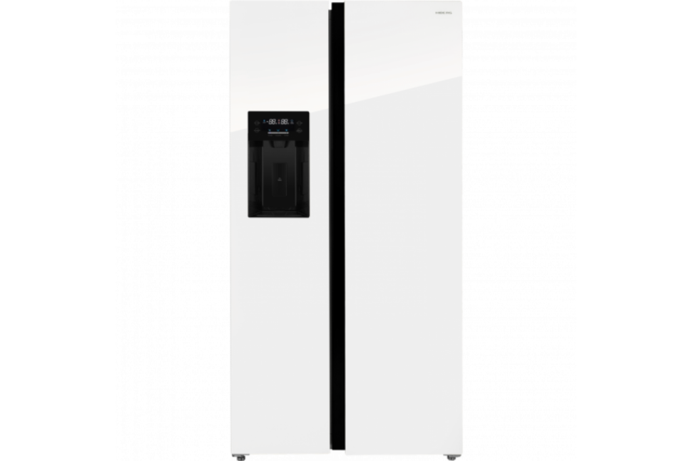 Холодильник Hiberg RFS-650DX NFGW Inverter (автоматический ледогенератор с прямым подключением к водопроводу)