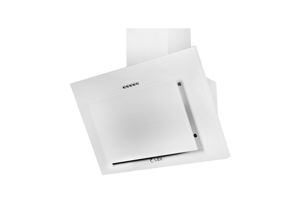 Наклонная кухонная вытяжка LEX Mika 500 White