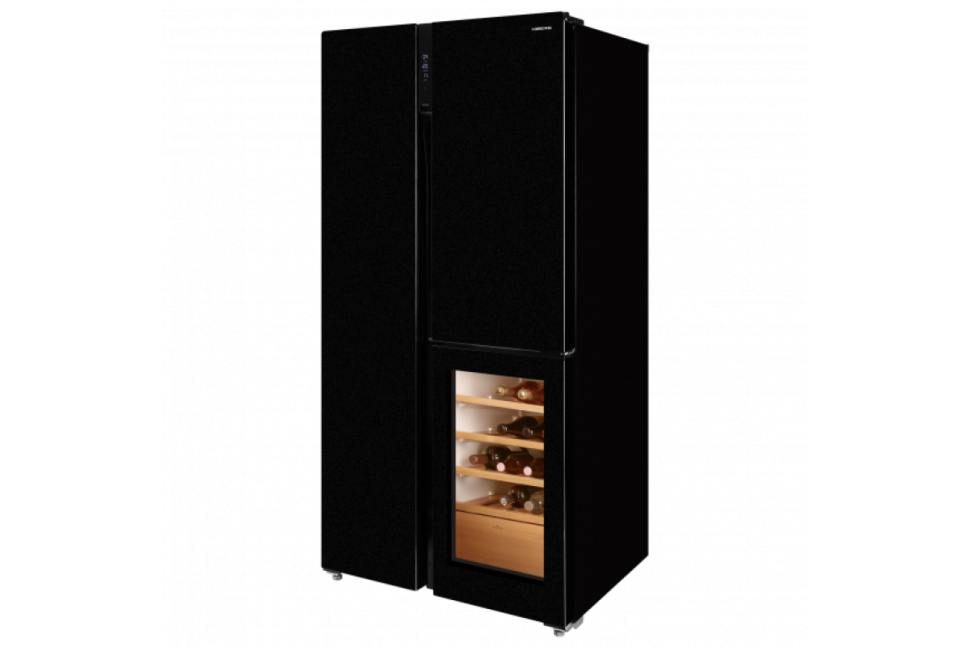 Холодильник Hiberg RFS-700DX NFGB Inverter Wine