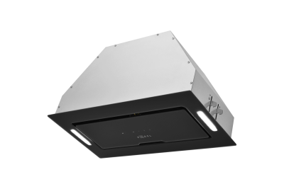 Вытяжка встраиваемая ZUGEL ZHI524GB, черное стекло