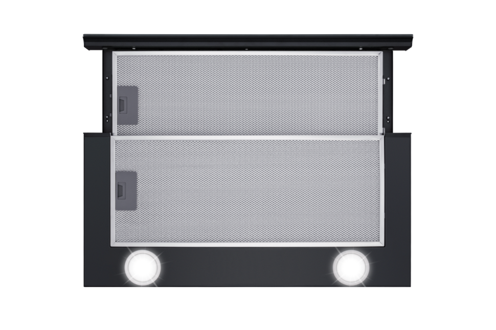 Телескопическая вытяжка Meferi SLIDEBOX60WH GLASS ULTRA