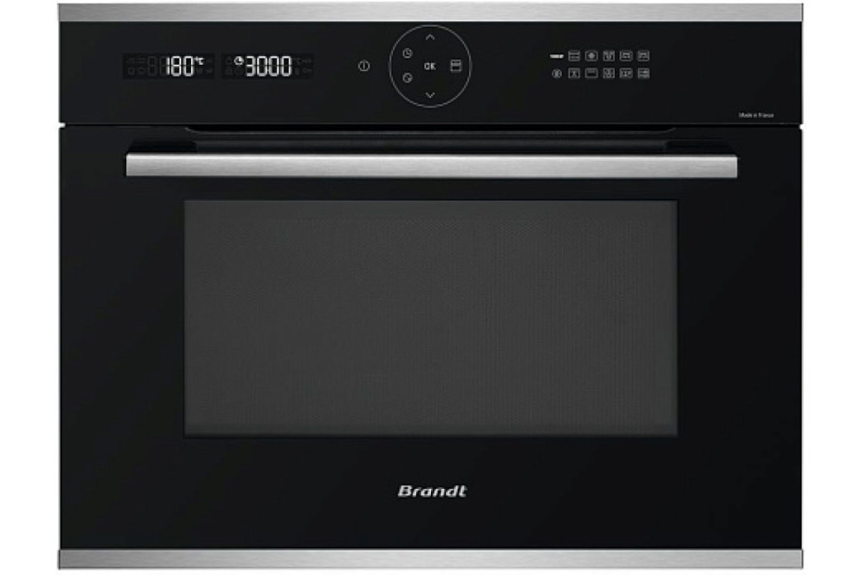 Встраиваемая комбинированная микроволновая печь BRANDT BKC7153LX