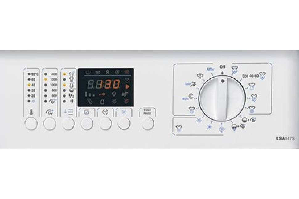 Встраиваемая стирально-сушильная машина Smeg LSIA147S