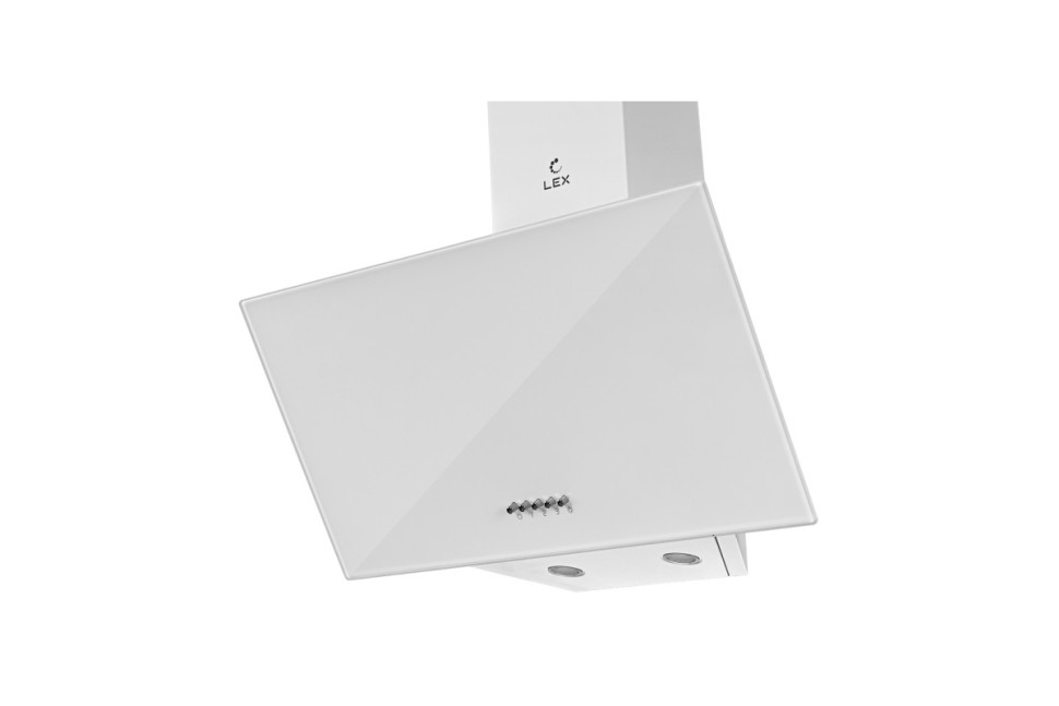 Наклонная кухонная вытяжка LEX Meta 600 White