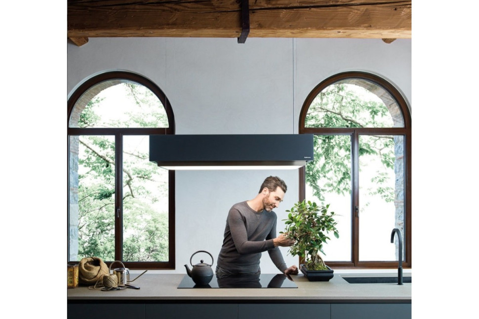 Вытяжка Falmec CIRCLE.TECH Levante 120 graphite glass