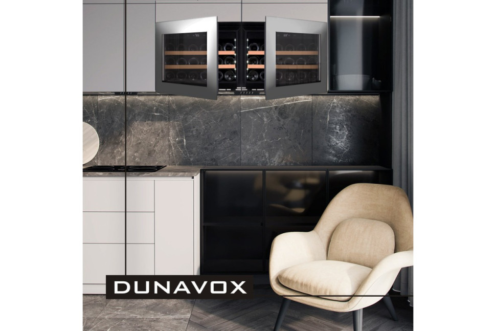 Винный шкаф Dunavox DAV-18.46SS.TO