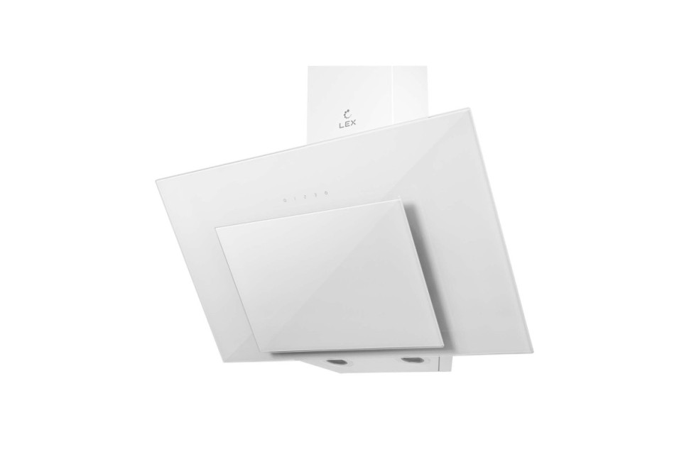 Наклонная кухонная вытяжка LEX Mira GS 600 White