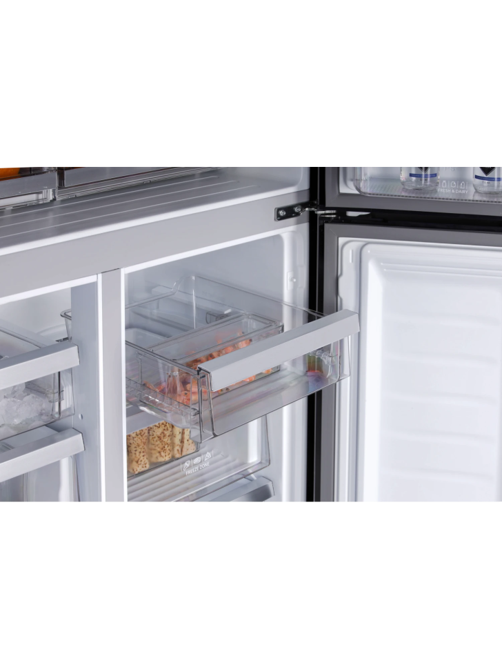 Холодильник Hiberg RFQ-555DX NFGB Inverter