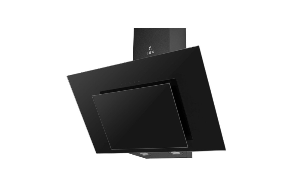 Наклонная кухонная вытяжка LEX Mira GS 600 Black