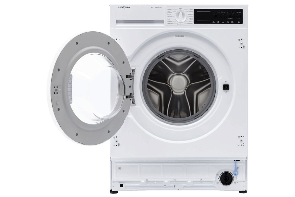 Встраиваемая стиральная машина Krona ZIMMER 1400 8K WHITE