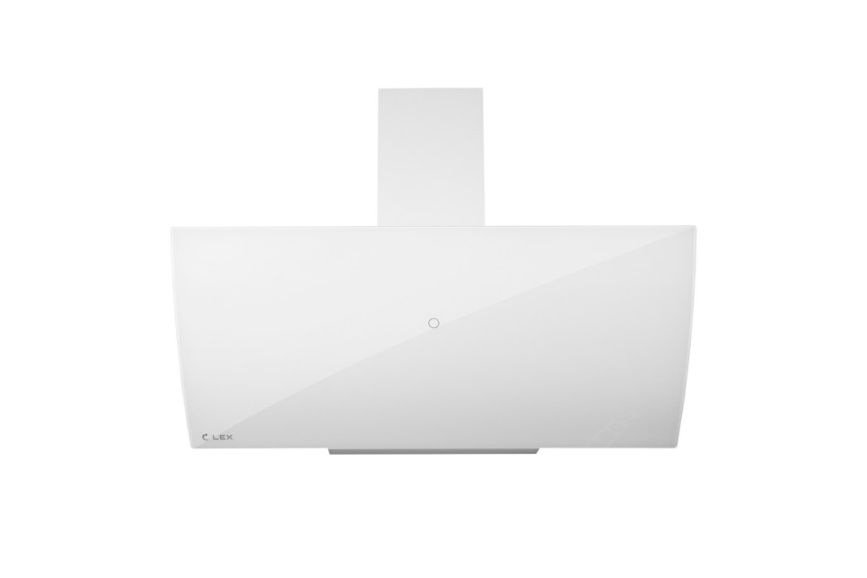 Наклонная кухонная вытяжка LEX Plaza GS 900 White