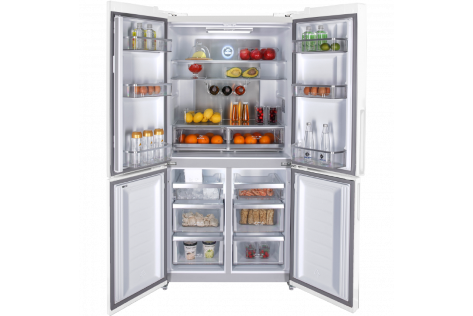Холодильник Hiberg RFQ-555DX NFGW Inverter
