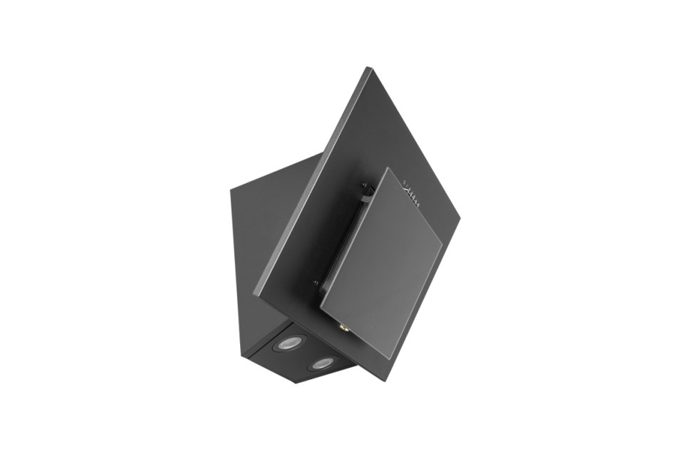 Наклонная кухонная вытяжка LEX Mira 600 Black