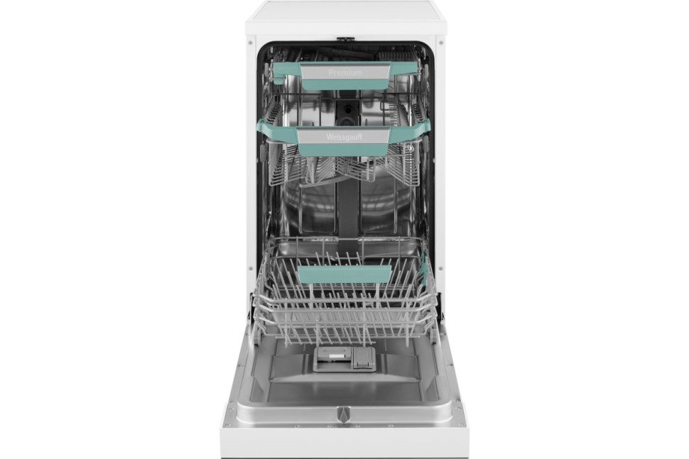 Посудомоечная машина c авто-открыванием и инвертором Weissgauff DW 4539 Inverter Touch AutoOpen White