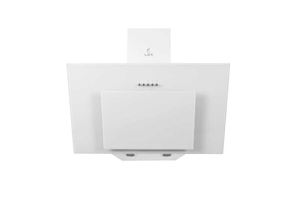 Наклонная кухонная вытяжка LEX Mira G 500 White