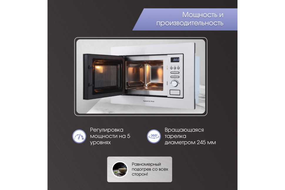 Микроволновка Zigmund & Shtain BMO 16.202 S