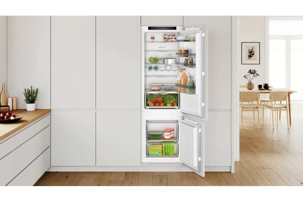 Встраиваемый двухкамерный холодильник Bosch KIV87SFE0
