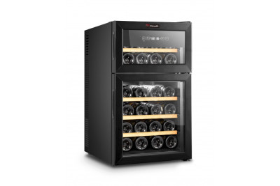 Двухзонный винный шкаф Climadiff DOPPIOVINO24