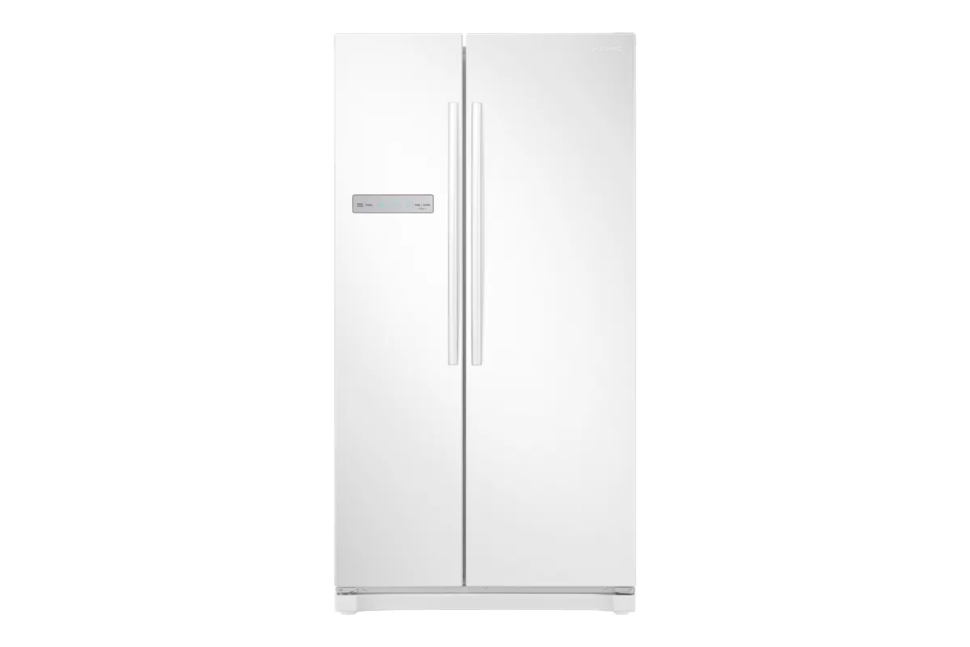 Холодильник Side-By-Side Samsung RS54N3003 белого цвета