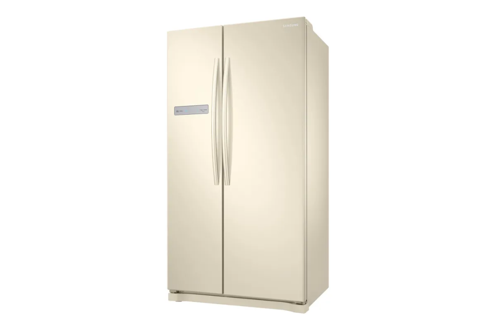 Холодильник Side-By-Side Samsung RS54N3003 бежевого цвета
