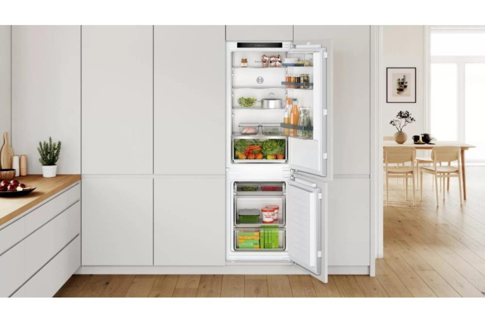 Встраиваемый двухкамерный холодильник Bosch KIV86VF31R