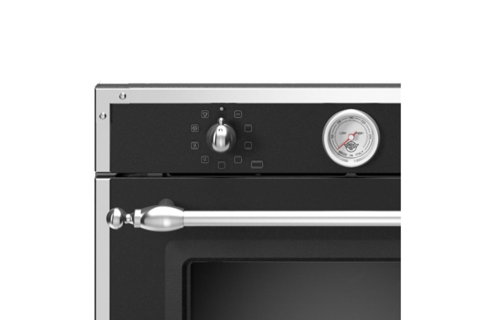Встраиваемый электрический духовой шкаф Bertazzoni Heritage F605HEREKNE черный