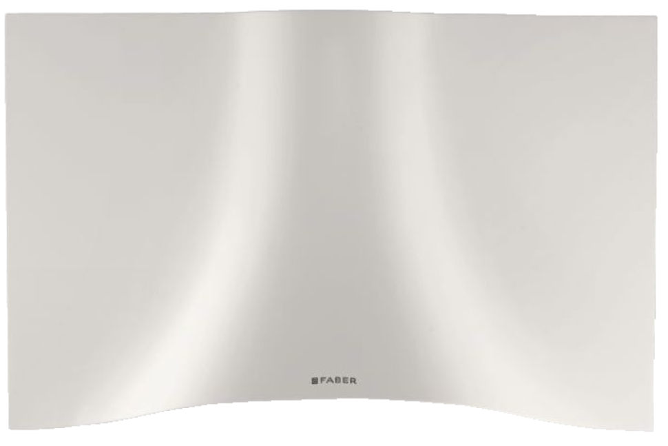 Наклонная вытяжка Faber VEIL WH CORIAN A90 110.0324.952