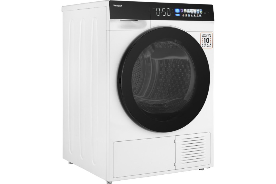 Сушильная машина с инвертором и ультрафиолетом Weissgauff WD 999 Heat Pump Full Touch