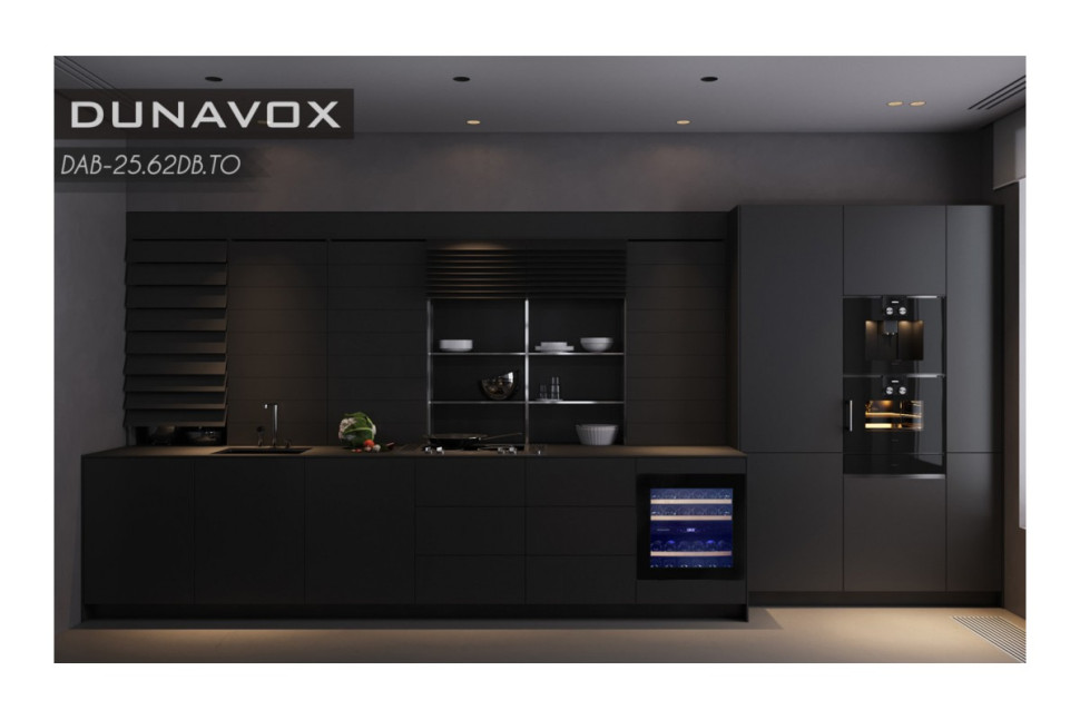 Винный шкаф Dunavox DAVG-25.63DB.TO