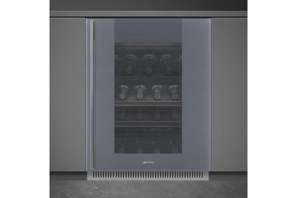 Встраиваемый холодильный шкаф для вина Smeg CVI138RS3