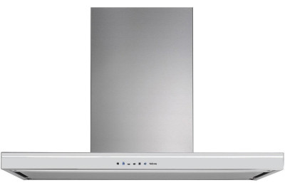 Вытяжка Falmec Silence LUMINA NRS isola 90 inox vetro bianco (800)