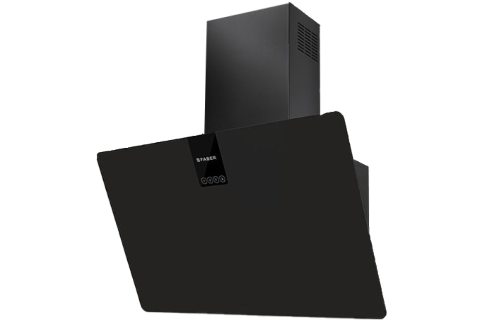 Наклонная вытяжка Faber SOFT EDGE NERO INGO A80