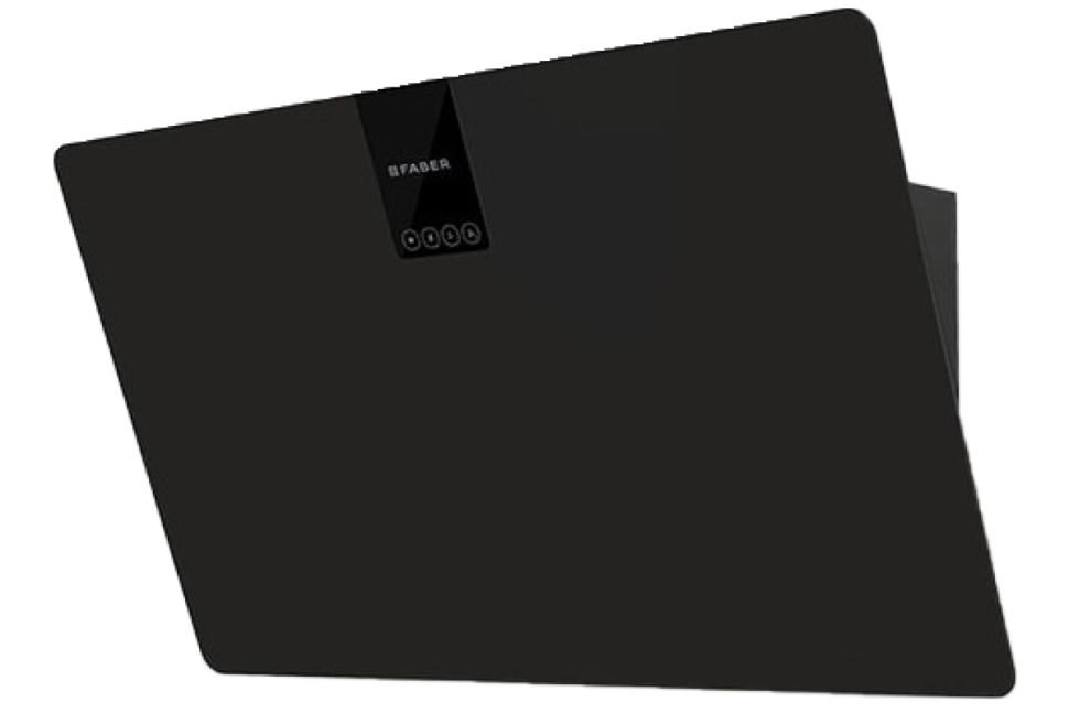 Наклонная вытяжка Faber SOFT EDGE NERO INGO A80
