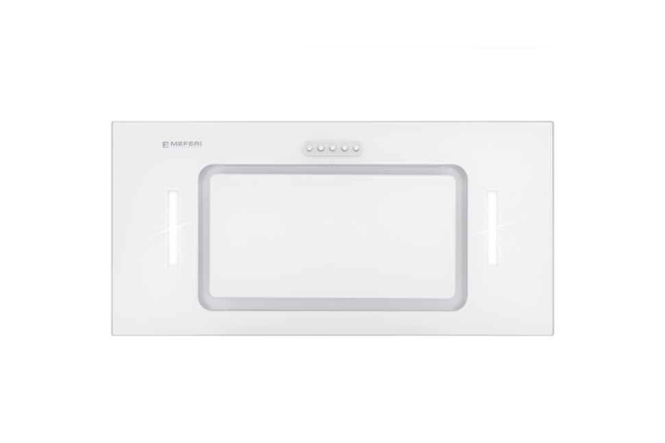 Полновстраиваемая вытяжка Meferi INBOX60WH GLASS ULTRA