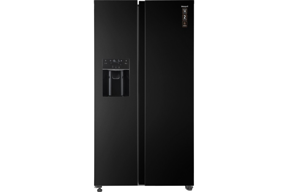 Отдельностоящий холодильник с инвертором и генератором льда Weissgauff WSBS 697 NFBX Inverter Ice Maker