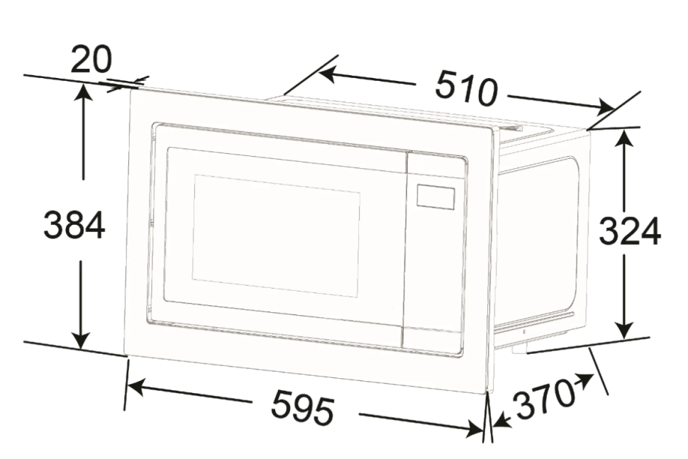 Встраиваемая микроволновая печь Haier HMX-BTG259LX
