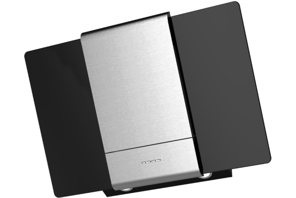 Вытяжка Krona TALLI 900 INOX/BLACK GLASS 3P
