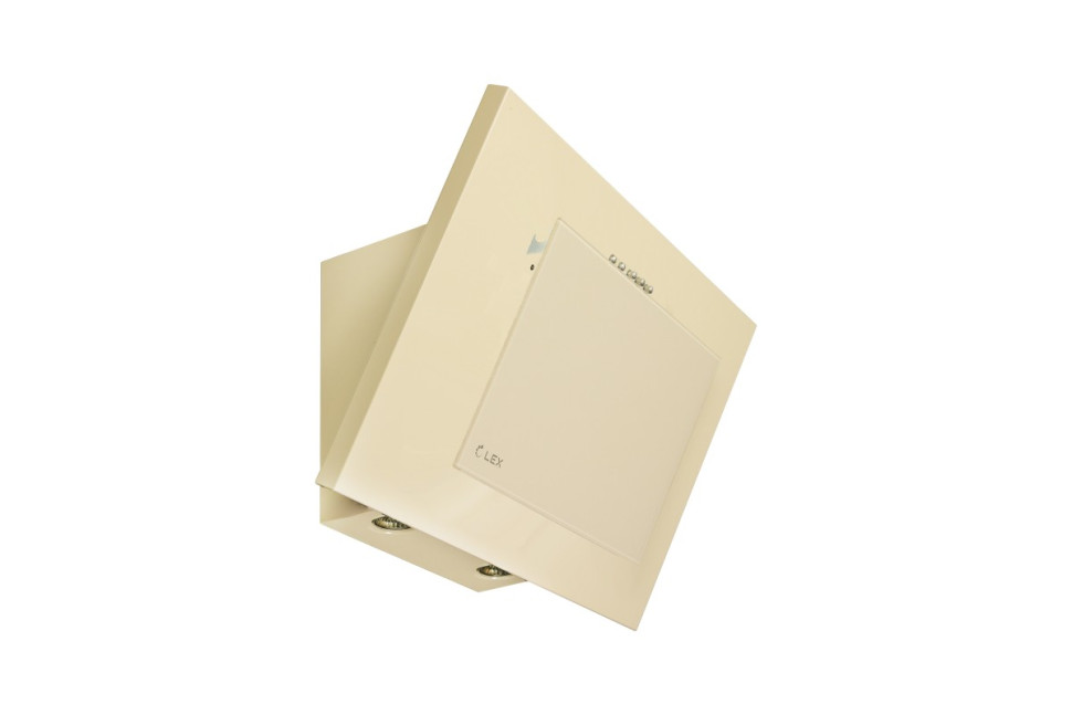 Наклонная кухонная вытяжка LEX Mini 600 Ivory
