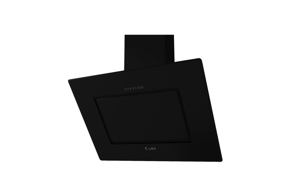 Наклонная кухонная вытяжка LEX Leila 900 Black