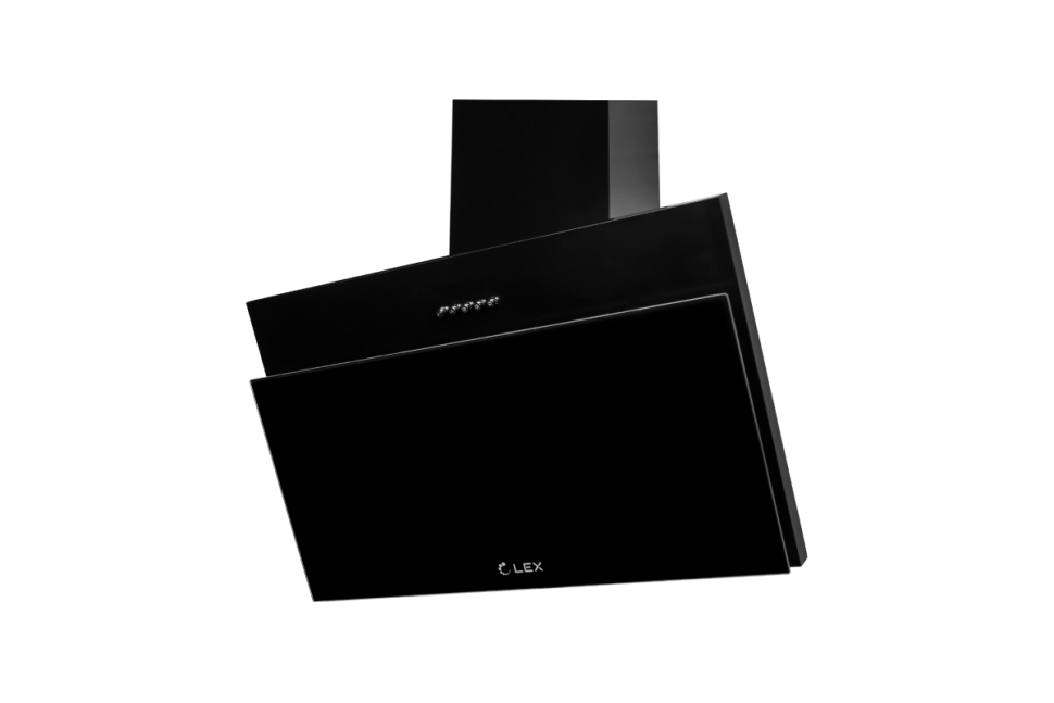 Наклонная кухонная вытяжка LEX Luka 500 Black