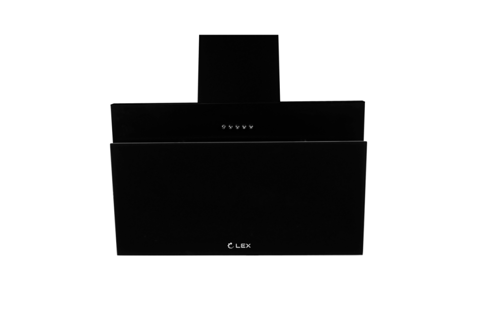Наклонная кухонная вытяжка LEX Luka 500 Black
