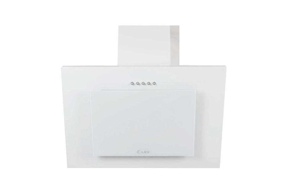 Наклонная кухонная вытяжка LEX Mini 500 White